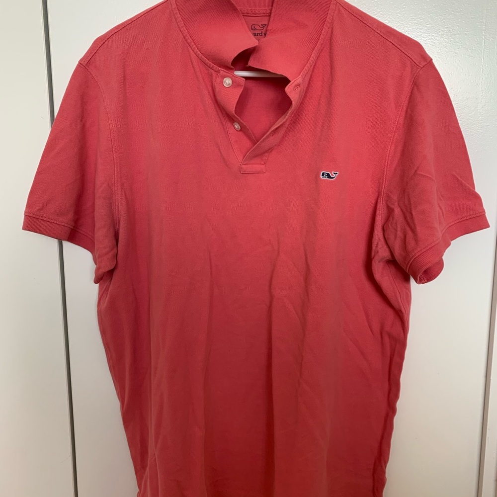 Vineyard Vines Salmon Polo